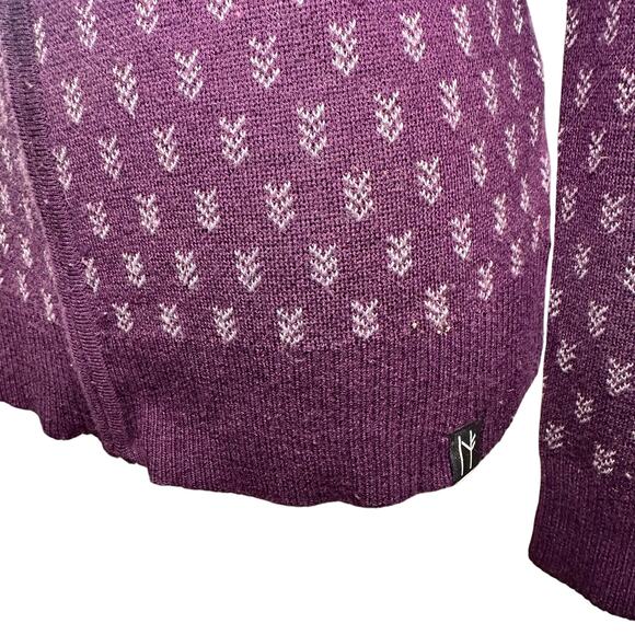 Neve Natalie full zip purple size small - Picture 4 of 8